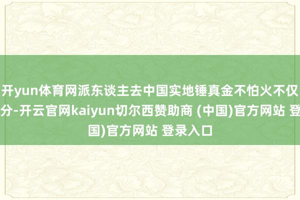 开yun体育网派东谈主去中国实地锤真金不怕火不仅要花时分-开云官网kaiyun切尔西赞助商 (中国)官方网站 登录入口